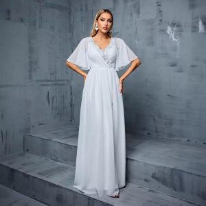 Bridesmaid Dress Style 2 White 01