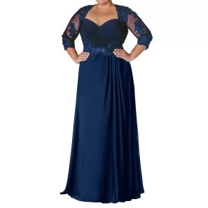 Bridesmaid Dress Style 3 Blue