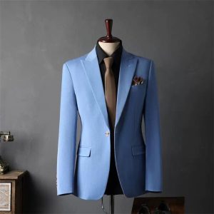 Modern Standard Fit Suit Style 1 Blue 02